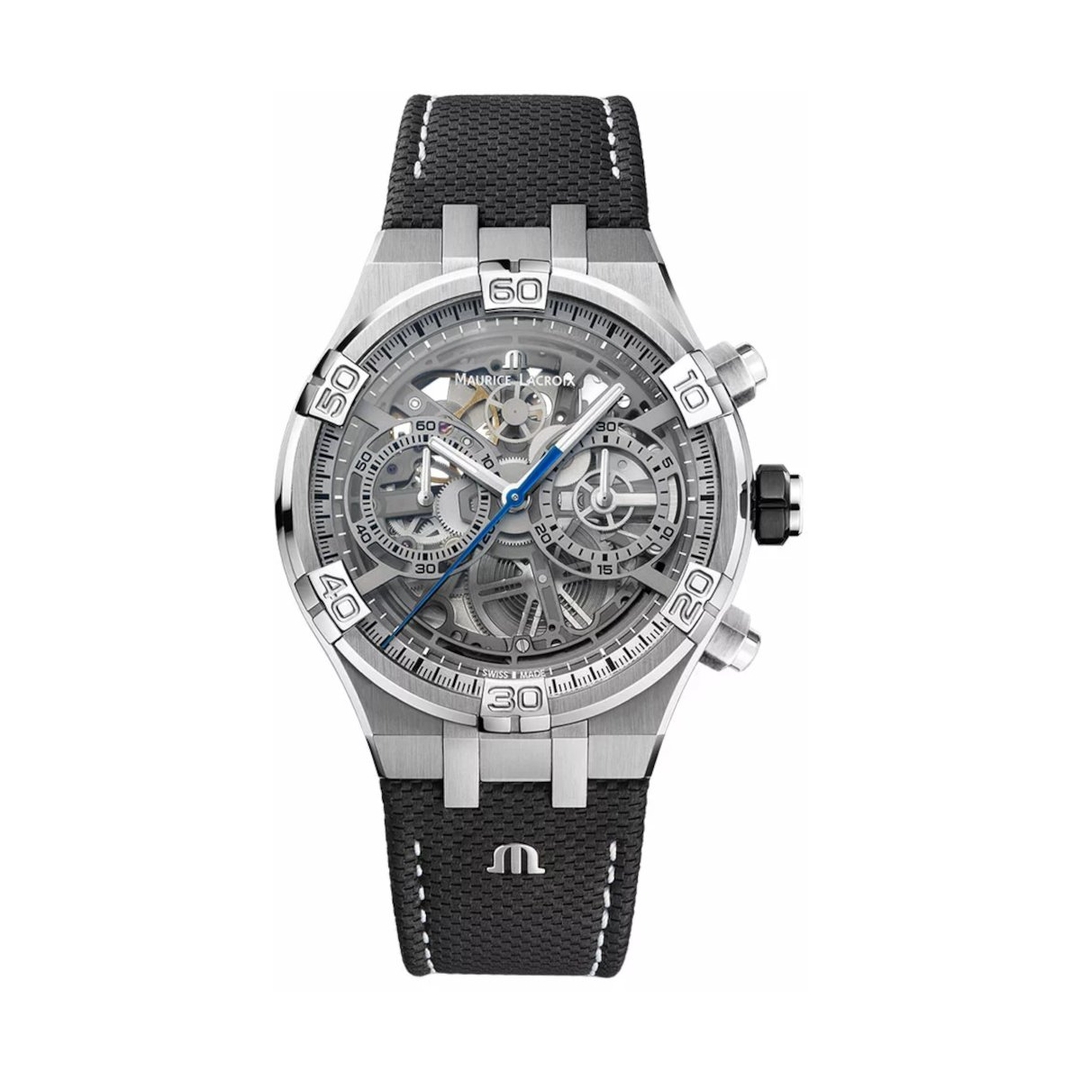ZEGAREK MAURICE LACROIX AIKON AUTOMATIC CHRONOGRAPH SKELETON