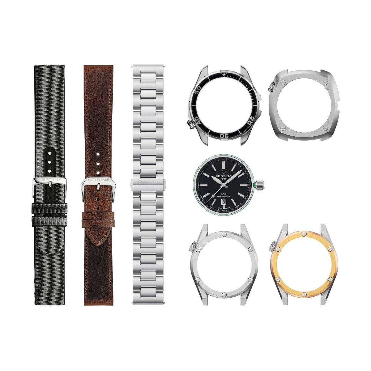 ZEGAREK CERTINA DS+ KIT AQUA & SPORT