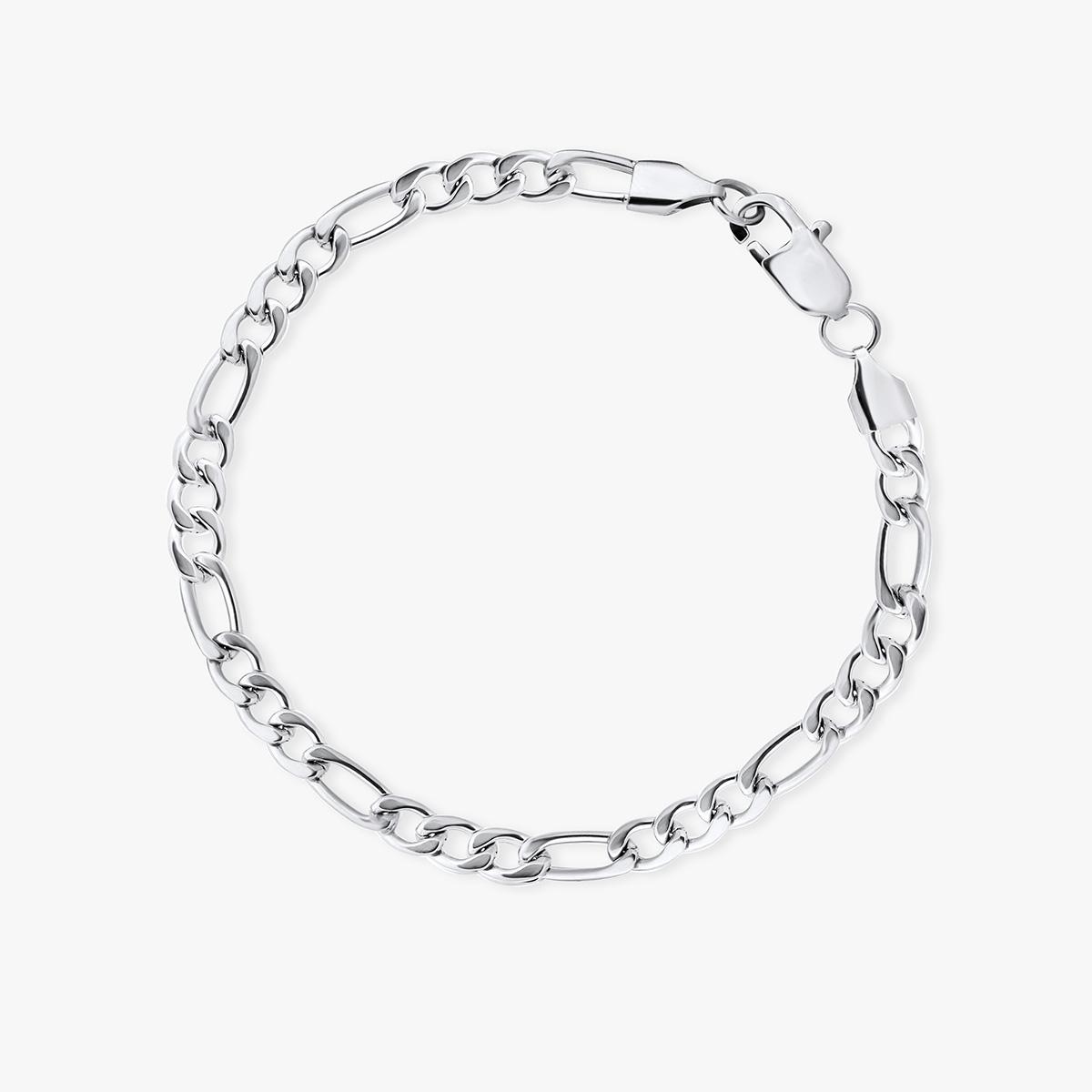 Bransoleta stalowa figaro