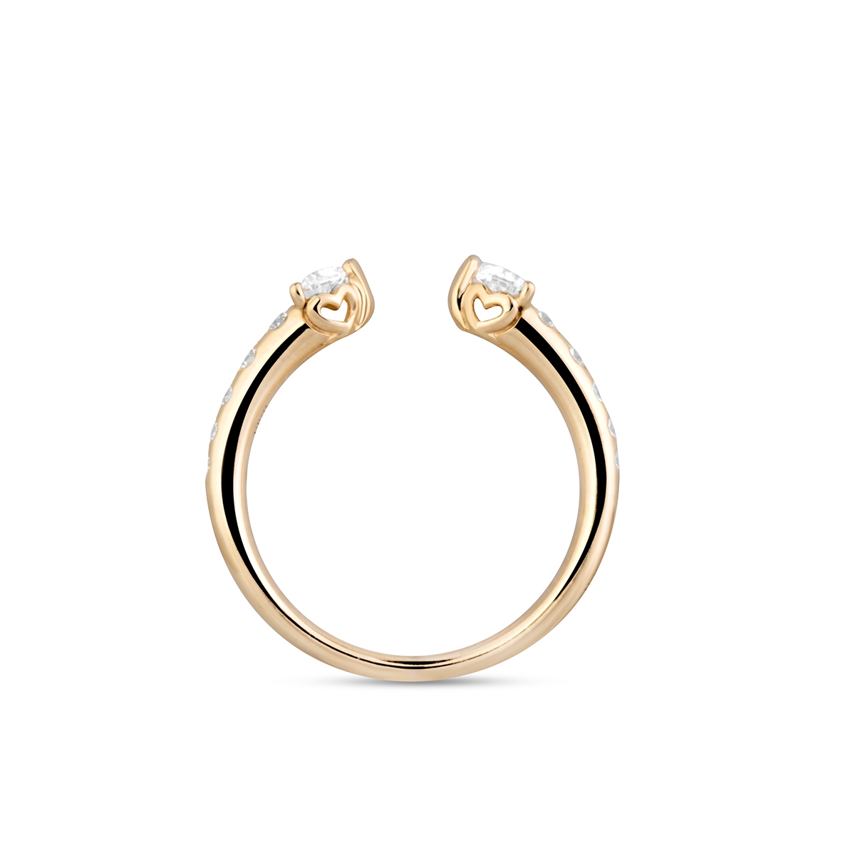 Pierścionek złoty Recarlo