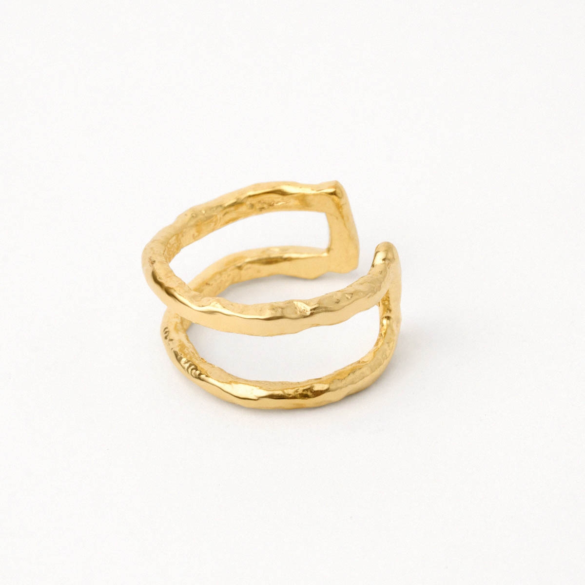 Nausznica srebrna Follow