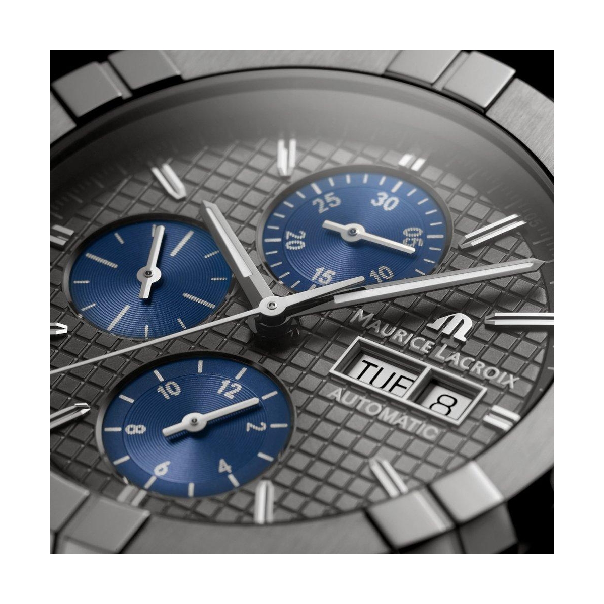 ZEGAREK MAURICE LACROIX AIKON AUTOMATIC TITANIUM CHRONOGRAPH