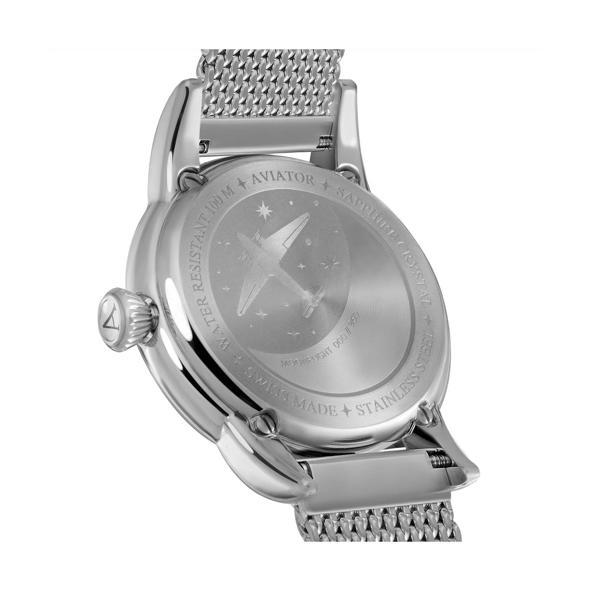 ZEGAREK AVIATOR DOUGLAS MOONFLIGHT