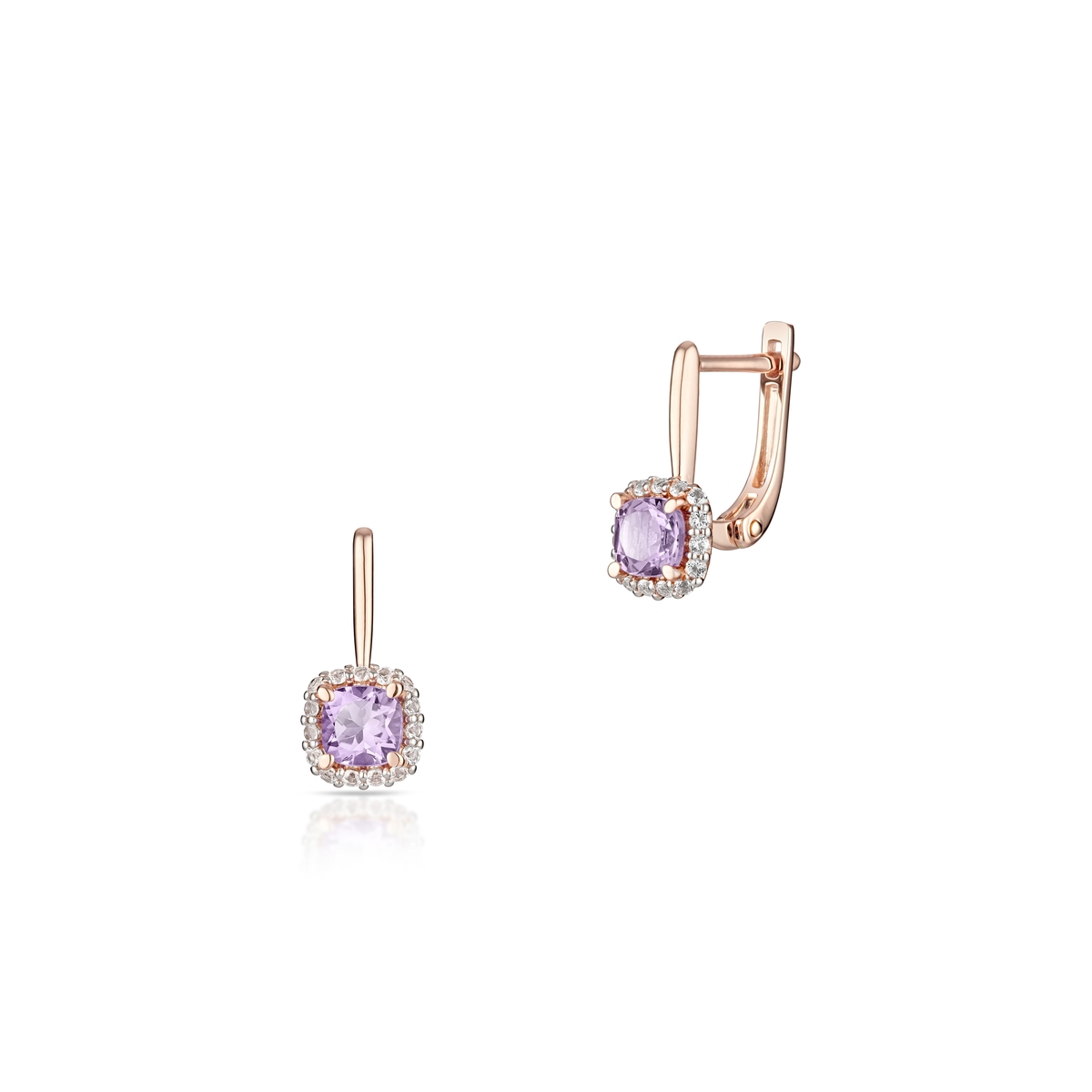 Kolczyki złote Maria Antonina