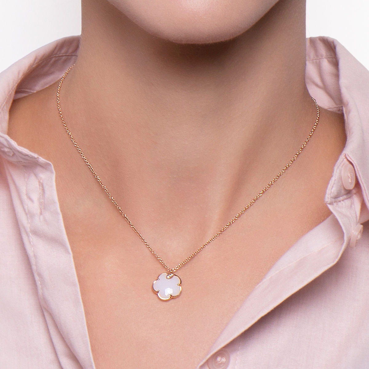 Naszyjnik różowe złoto Pasquale Bruni