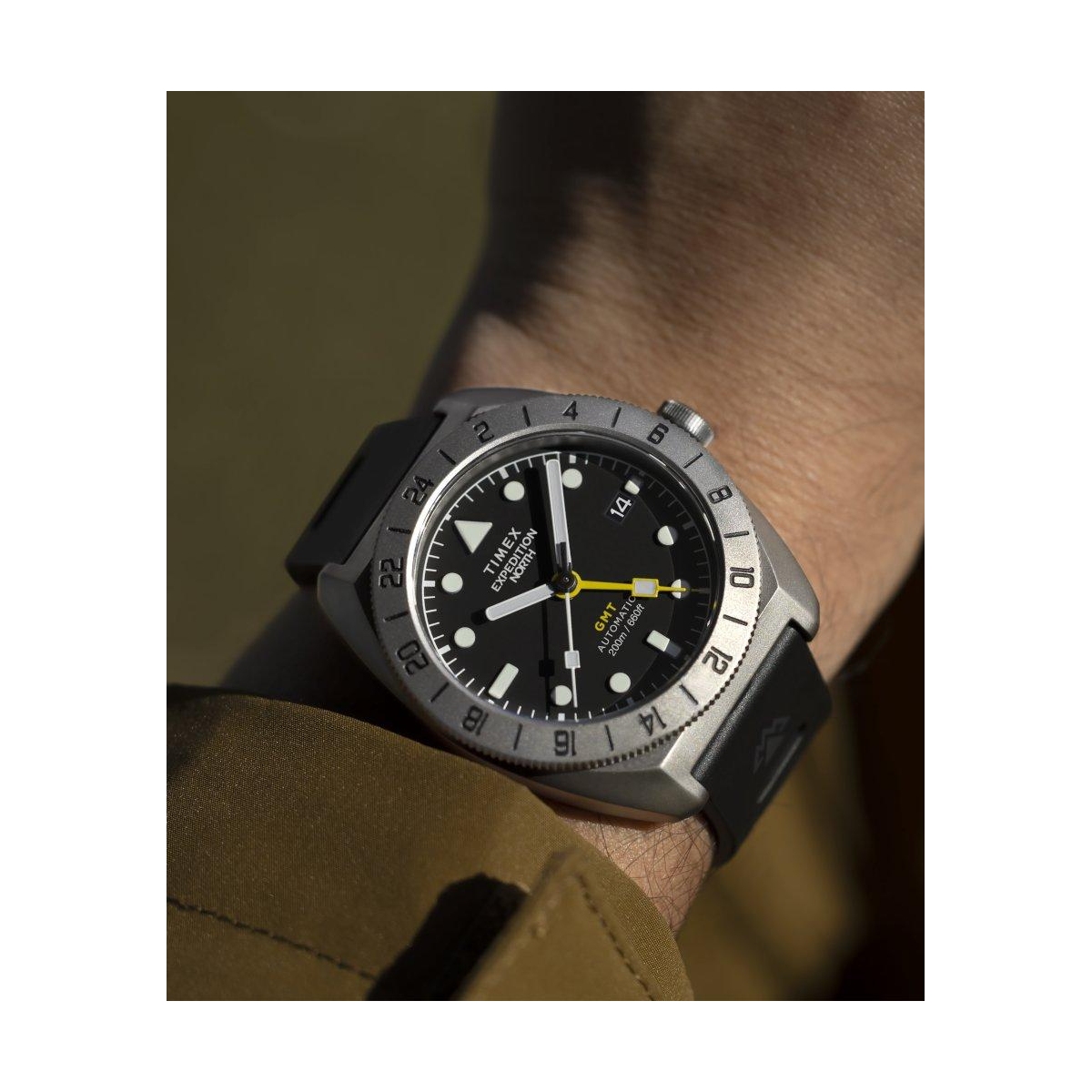 ZEGAREK TIMEX EXPEDITION PIONEER TITANIUM AUTOMATIC GMT