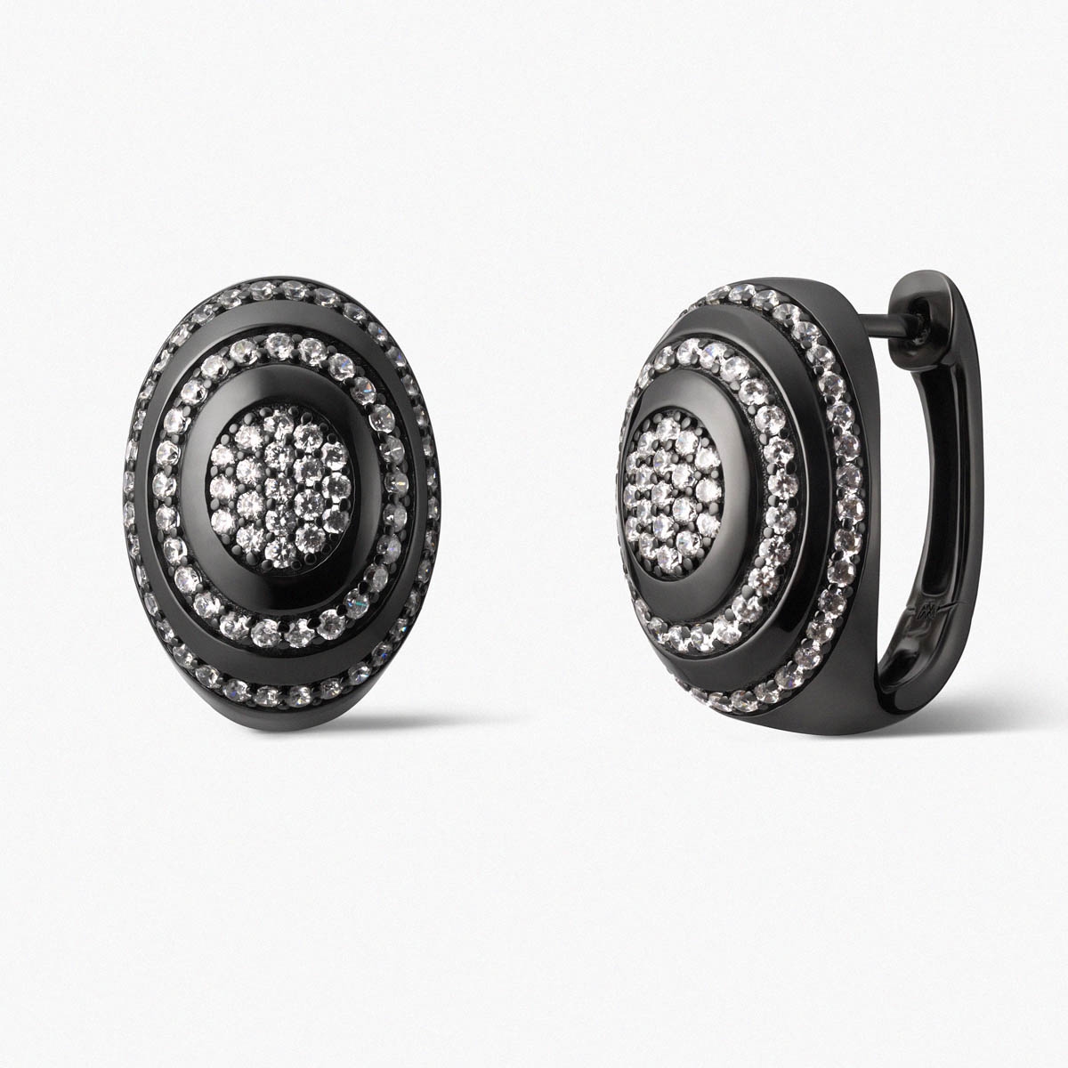 Kolczyki srebrne Meteory