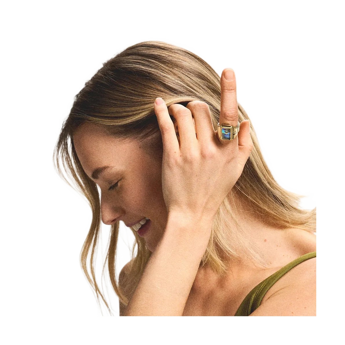 ZEGAREK FOSSIL WATCH RING