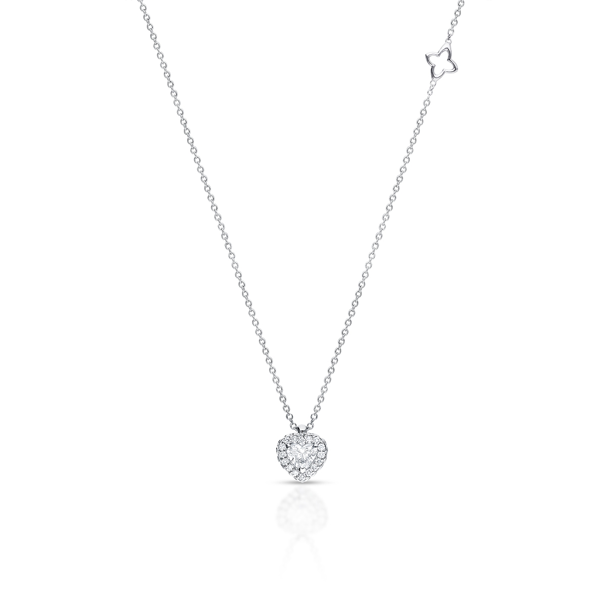 Naszyjnik białe złoto RECARLO