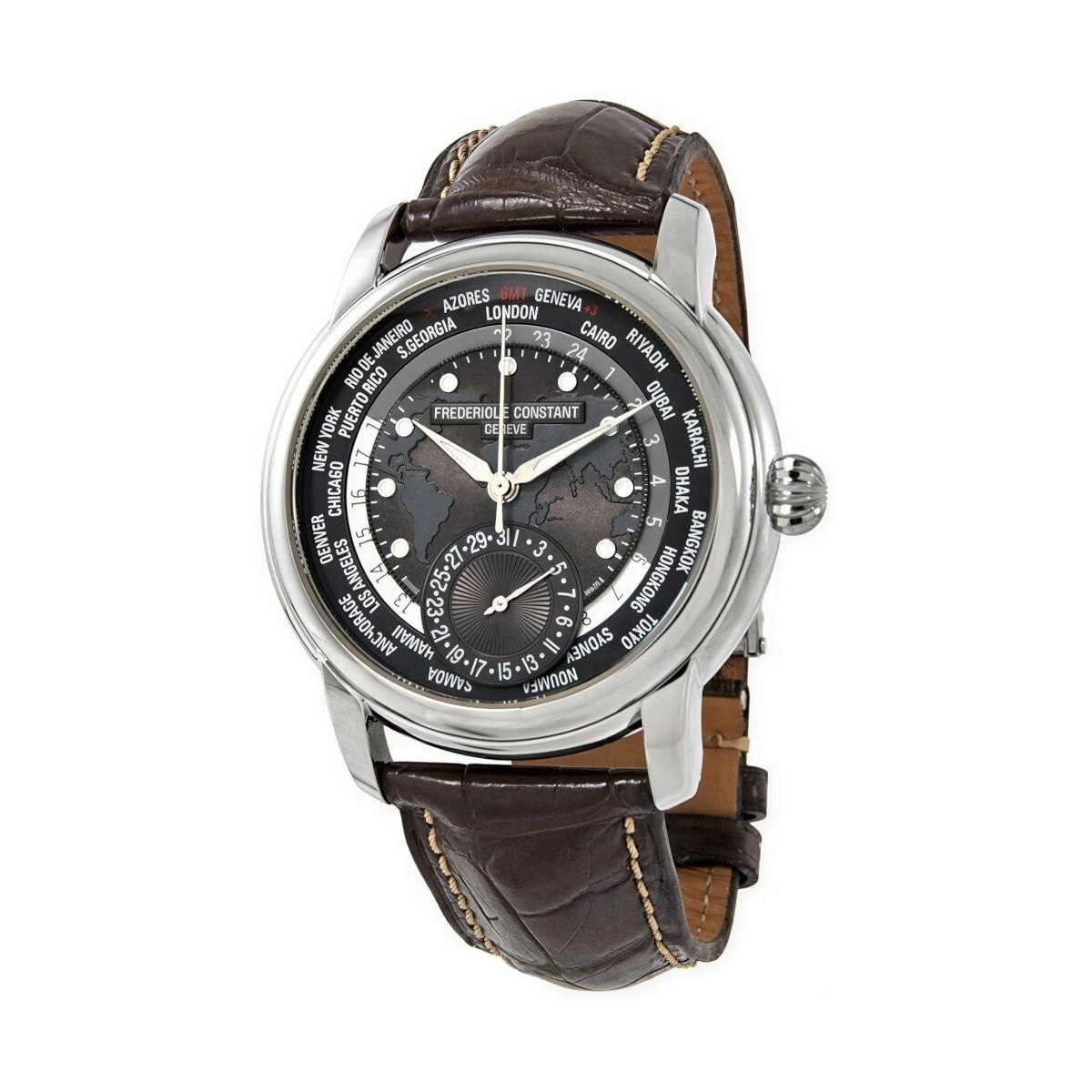 ZEGAREK FREDERIQUE CONSTANT CLASSICS WORLDTIMER MANUFACTURE