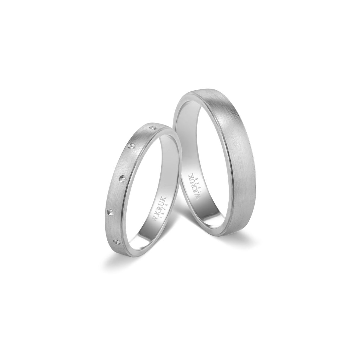 Obrączka złota GRASO męska