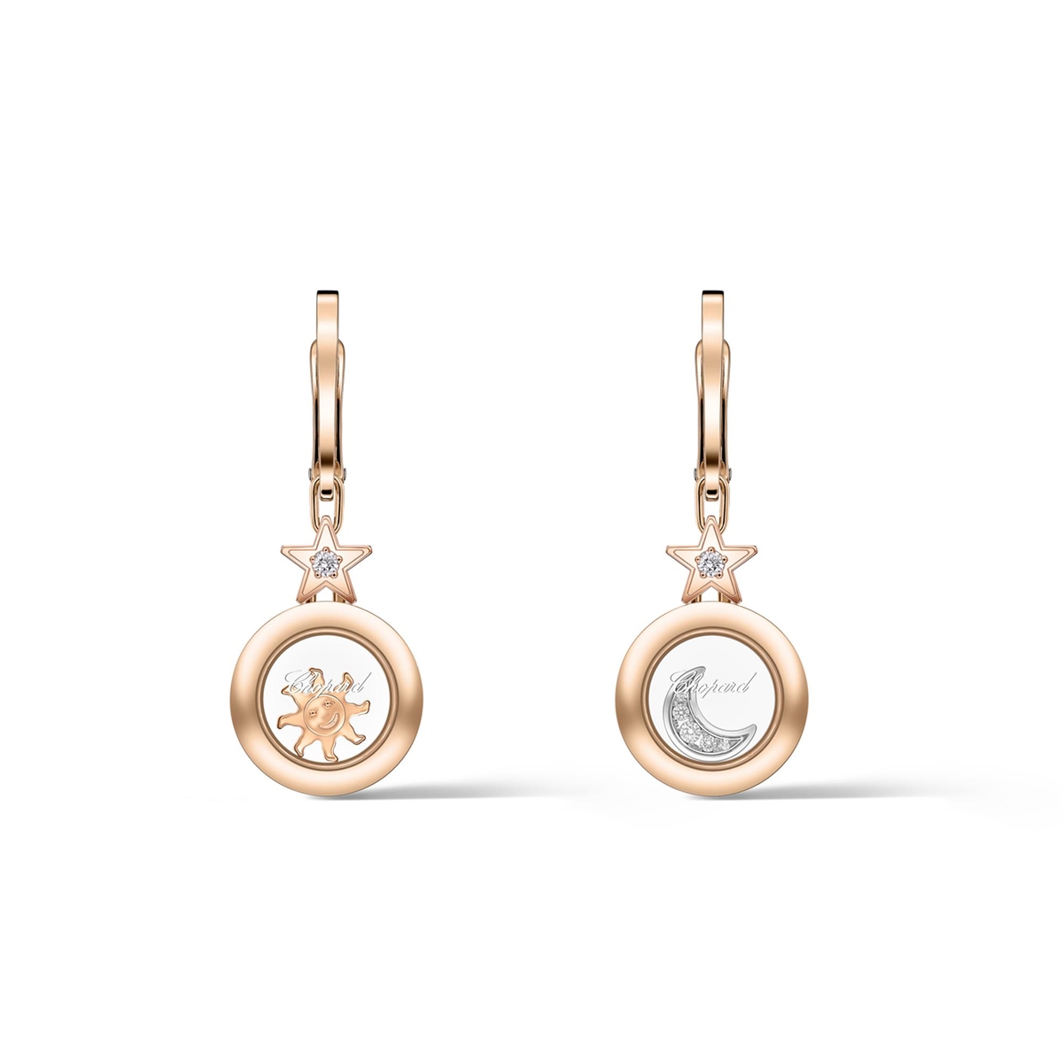 Kolczyki złote CHOPARD