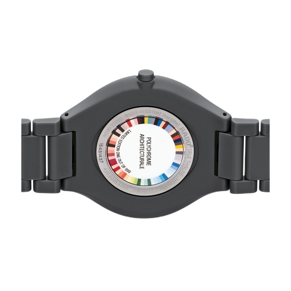 ZEGAREK RADO TRUE THINLINE LES COULEURS LE CORBUSIER