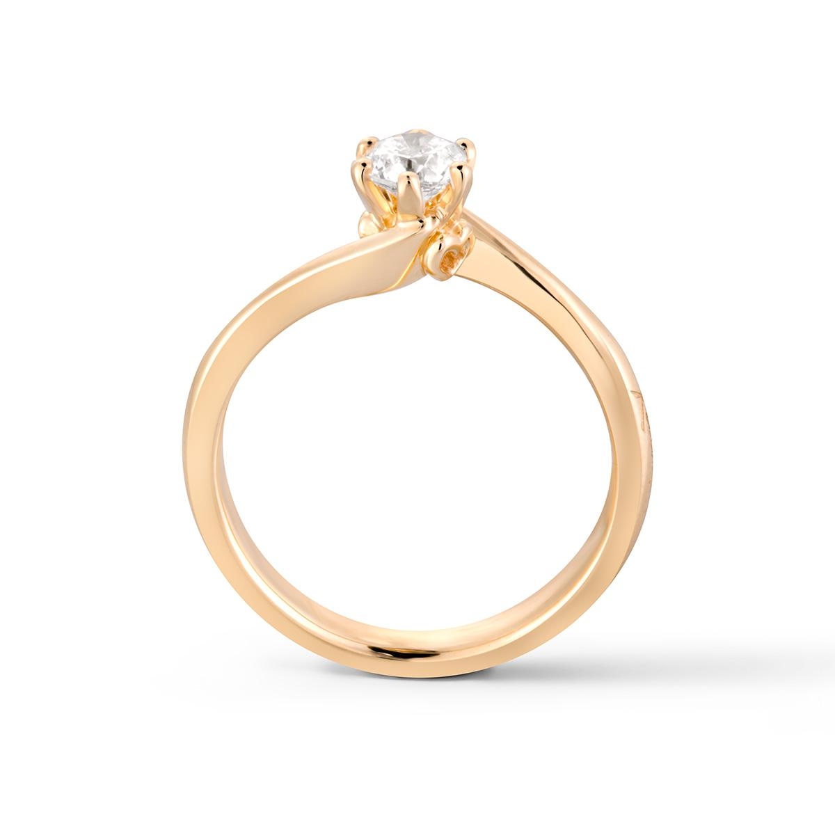 Pierścionek złoty Recarlo