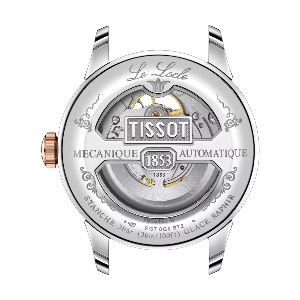 TISSOT LE LOCLE POWERMATIC 80 OPEN HEART