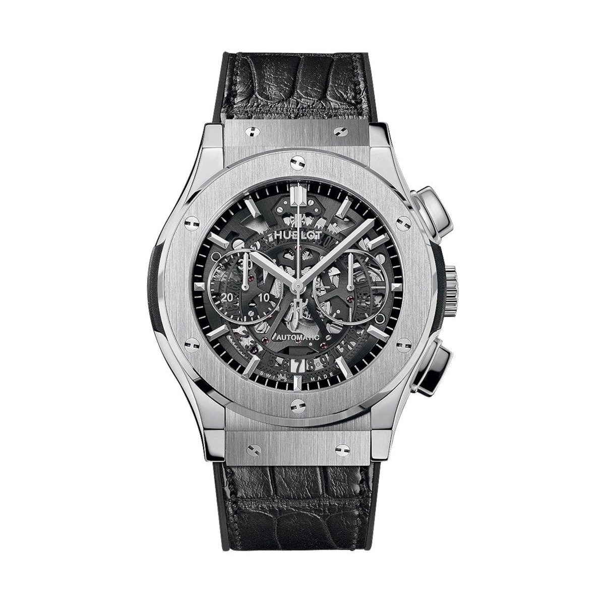 ZEGAREK HUBLOT CLASSIC FUSION AEROFUSION TITANIUM