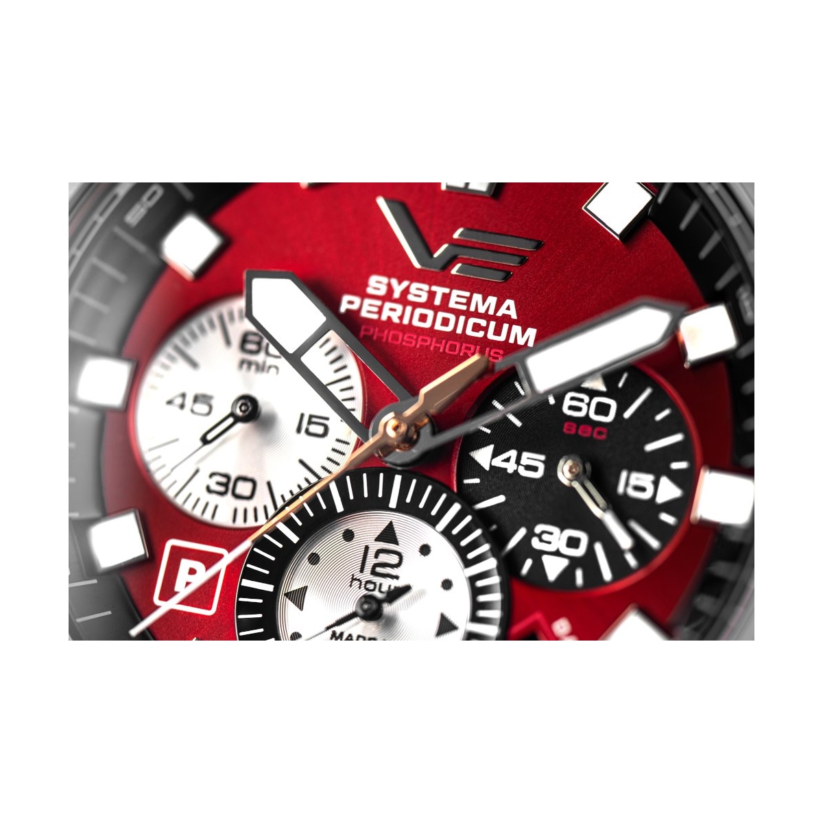 ZEGAREK VOSTOK EUROPE SYSTEMA PERIODICUM PHOSPHORUS