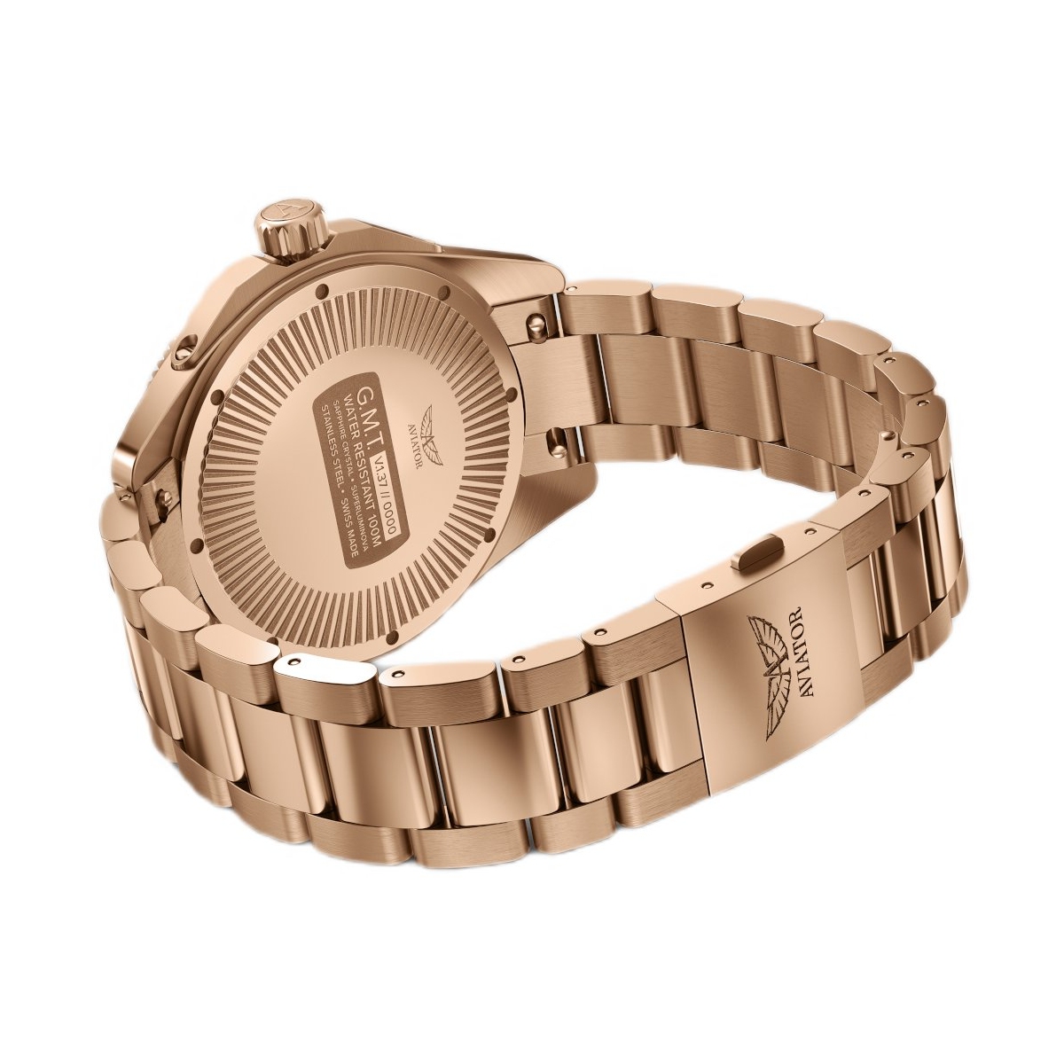 ZEGAREK AVIATOR AIRACOBRA GMT