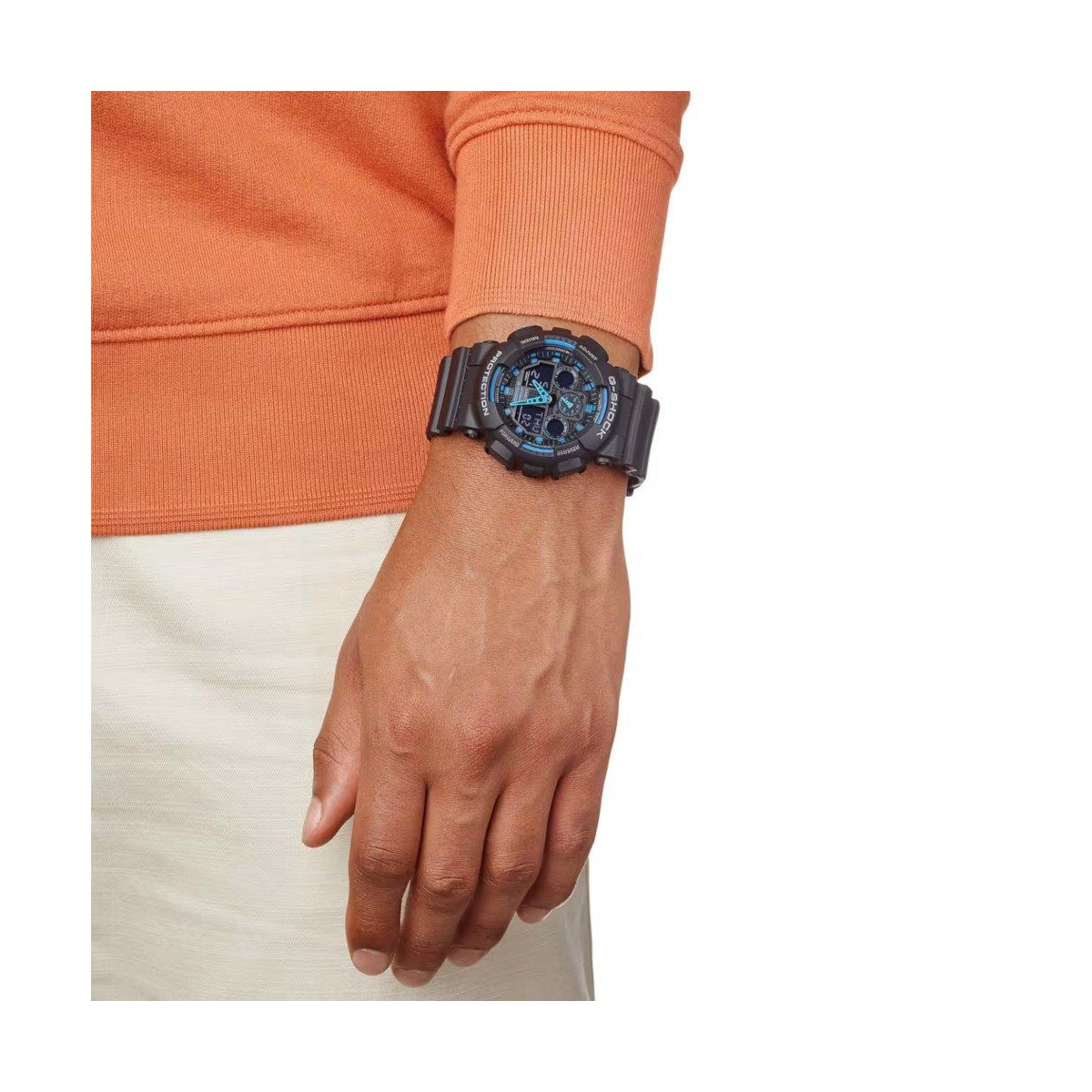 ZEGAREK G-SHOCK ANALOG-DIGITAL GA-100 SERIES