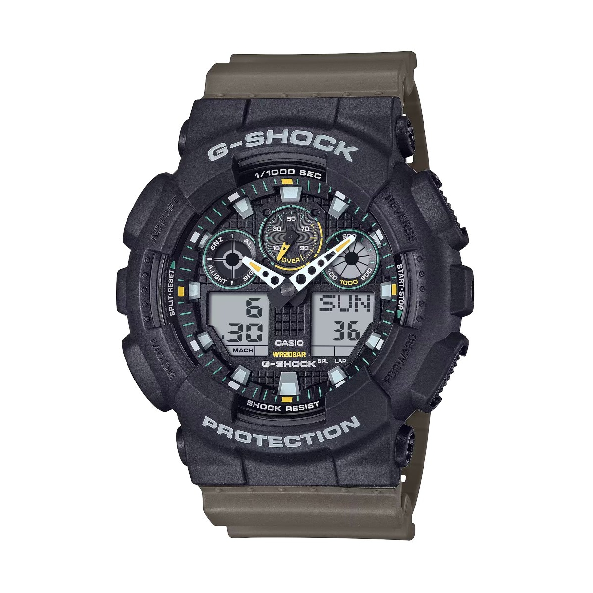ZEGAREK G-SHOCK ORIGINAL TWO TONE UTILITY COLOR