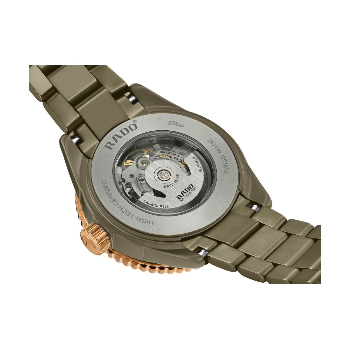 ZEGAREK RADO Captain Cook High-Tech Ceramic Skeleton