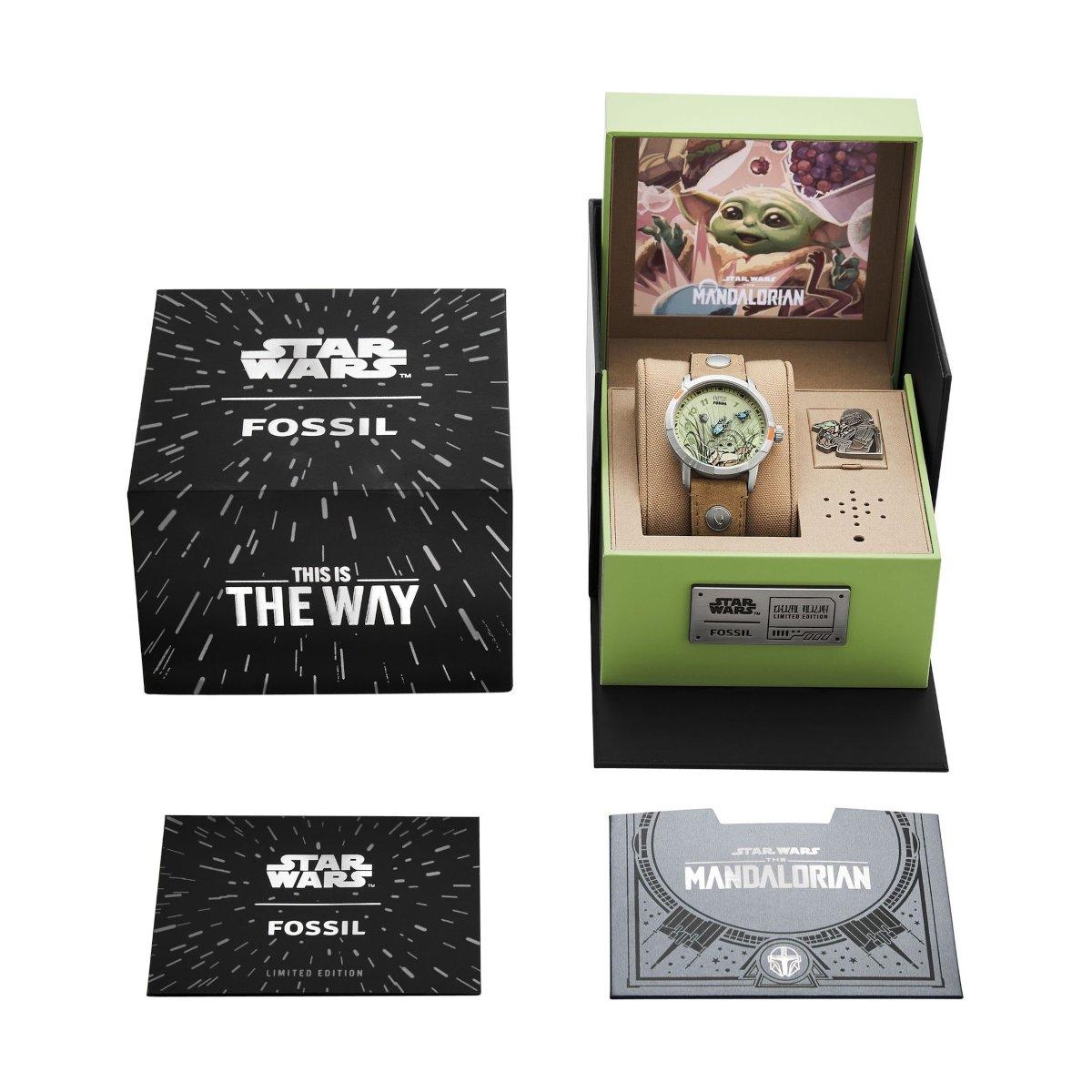 ZEGAREK FOSSIL NEUTRA STAR WARS GROGU LIMITED EDITION