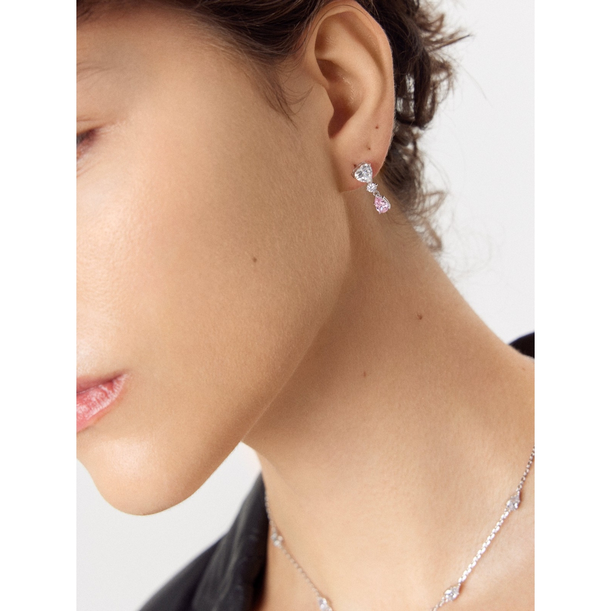 Kolczyki srebrne z cyrkoniami Ceremonials