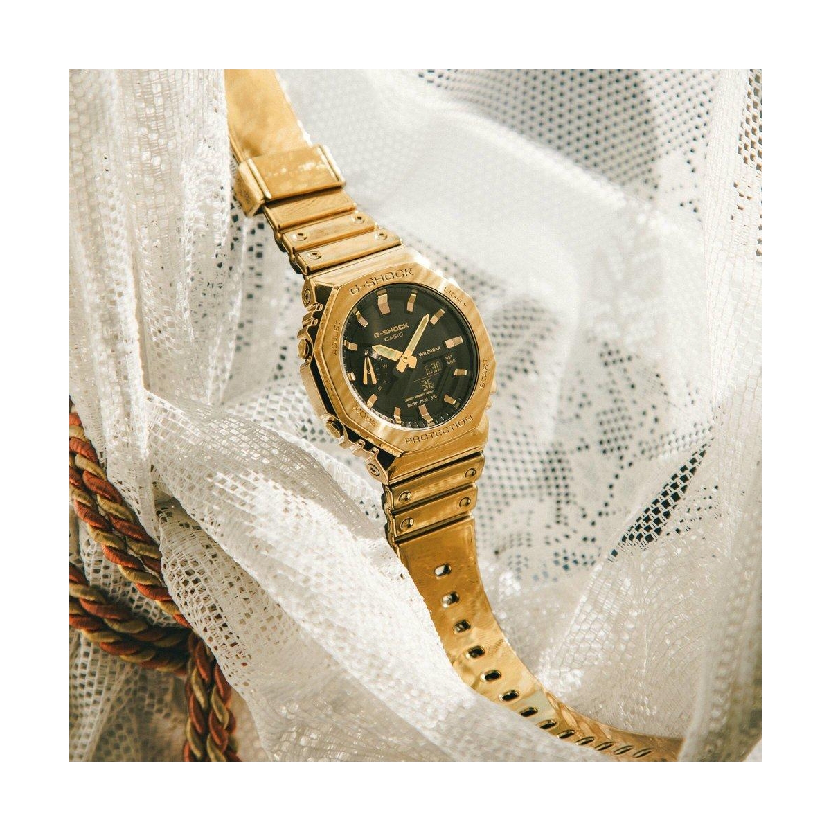 ZEGAREK G-SHOCK G-STEEL 2100 FINE METALLIC SERIES