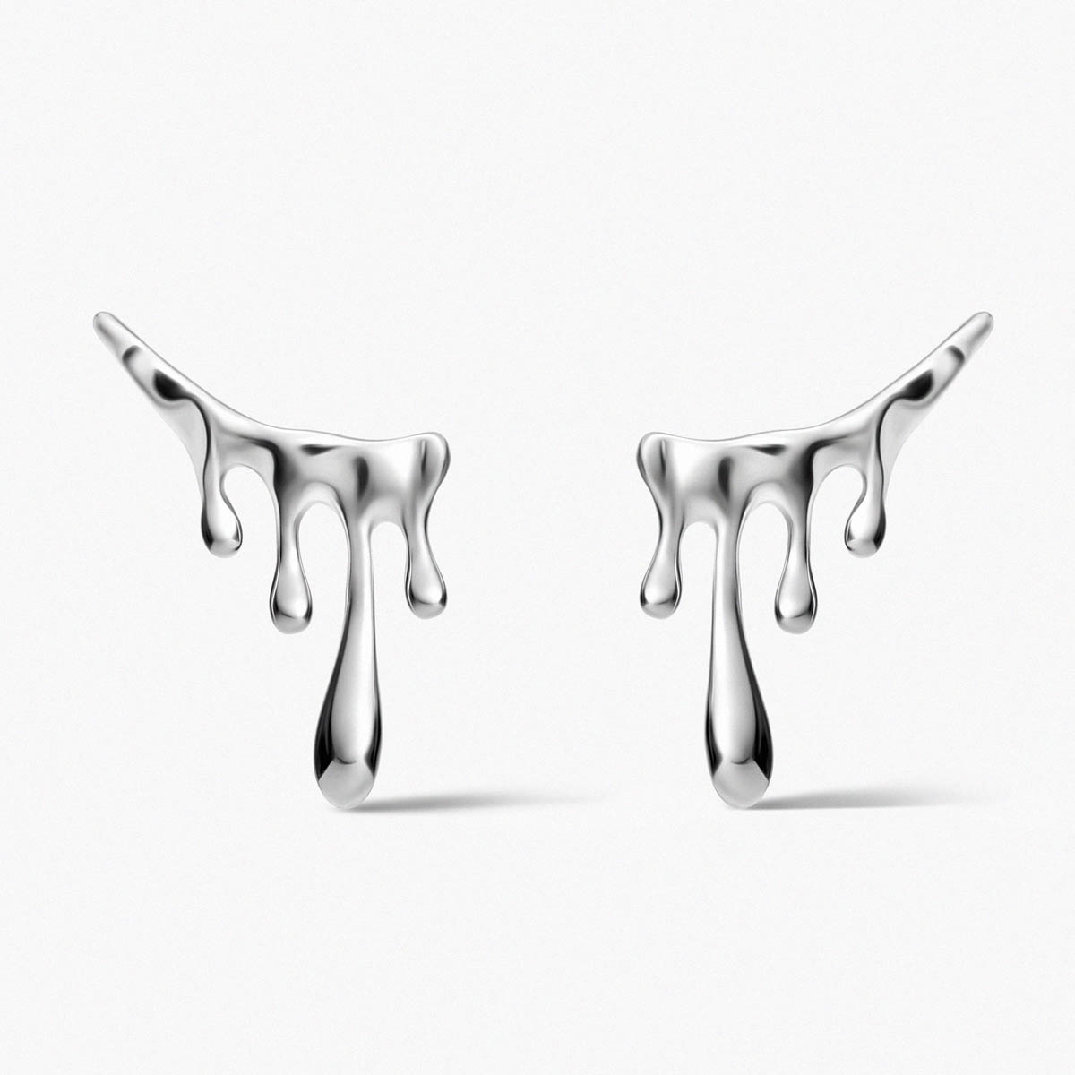 Kolczyki srebrne Modern