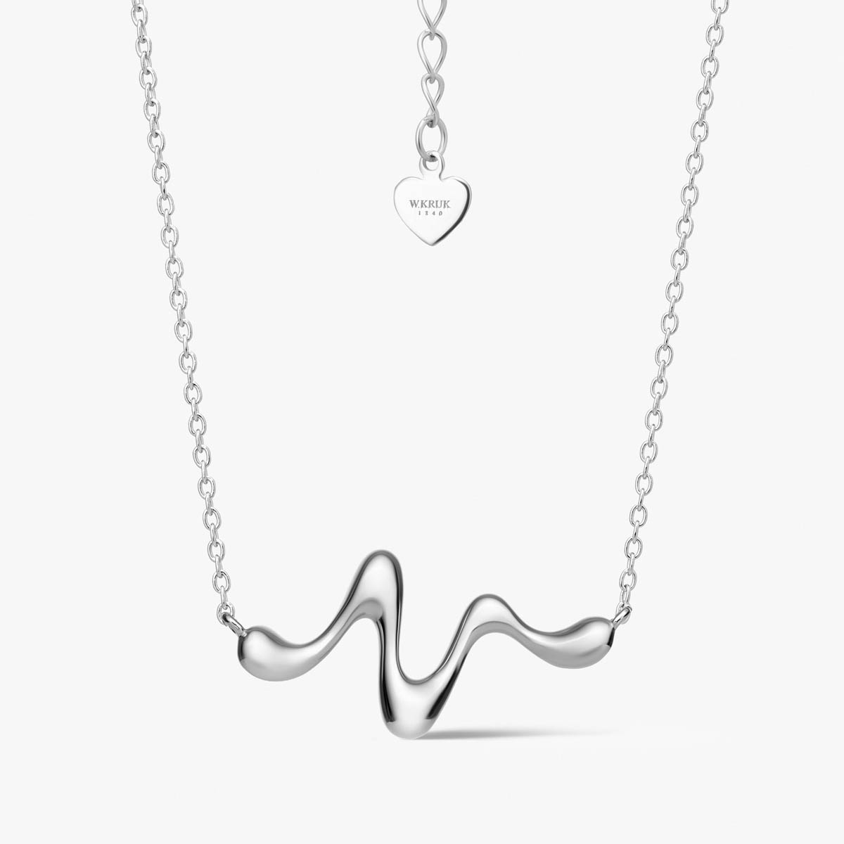 Naszyjnik srebrny Modern