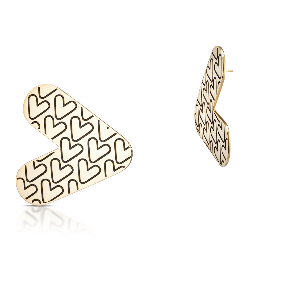 Kolczyki srebrne Longplay