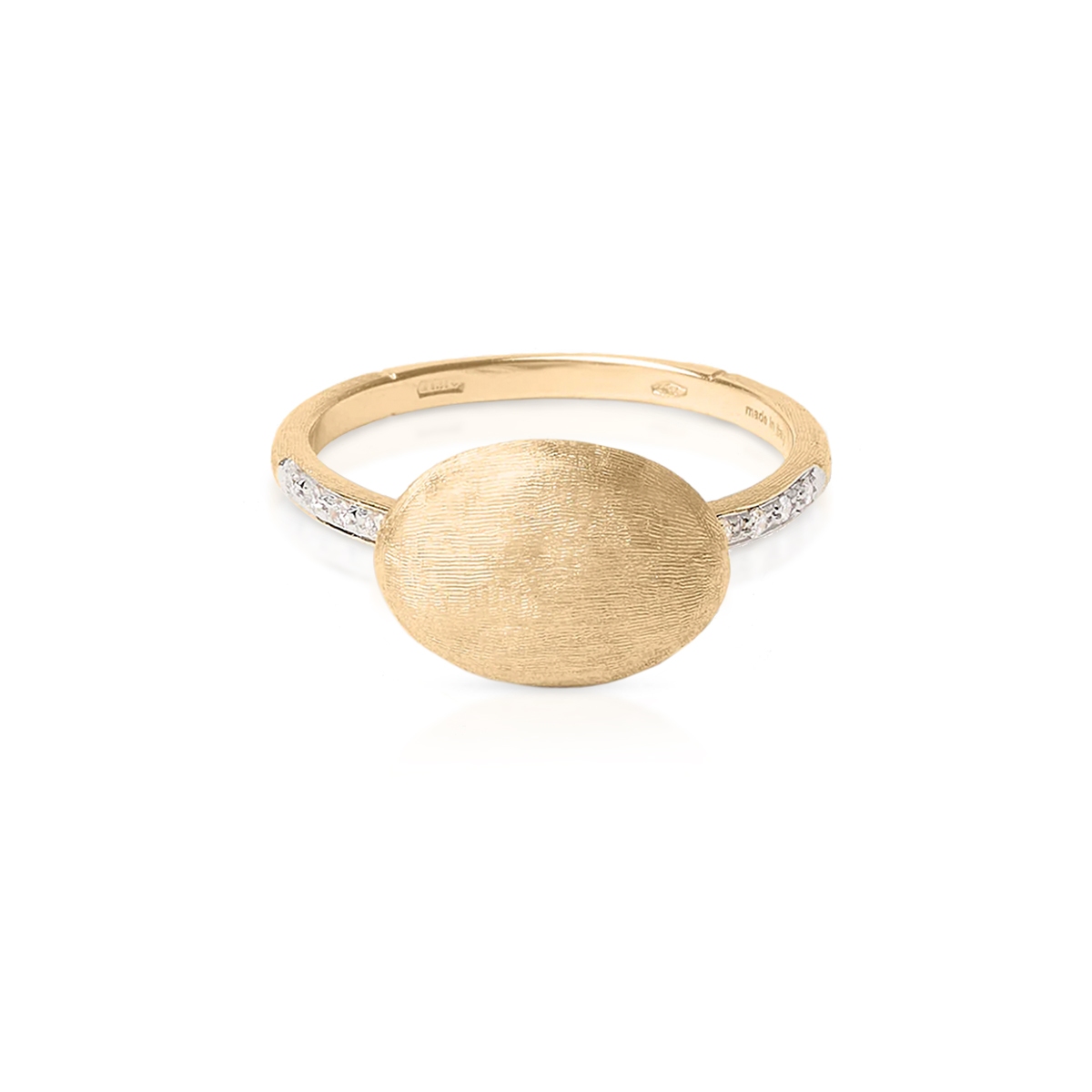 Pierścionek złoty z brylantami MARCO BICEGO