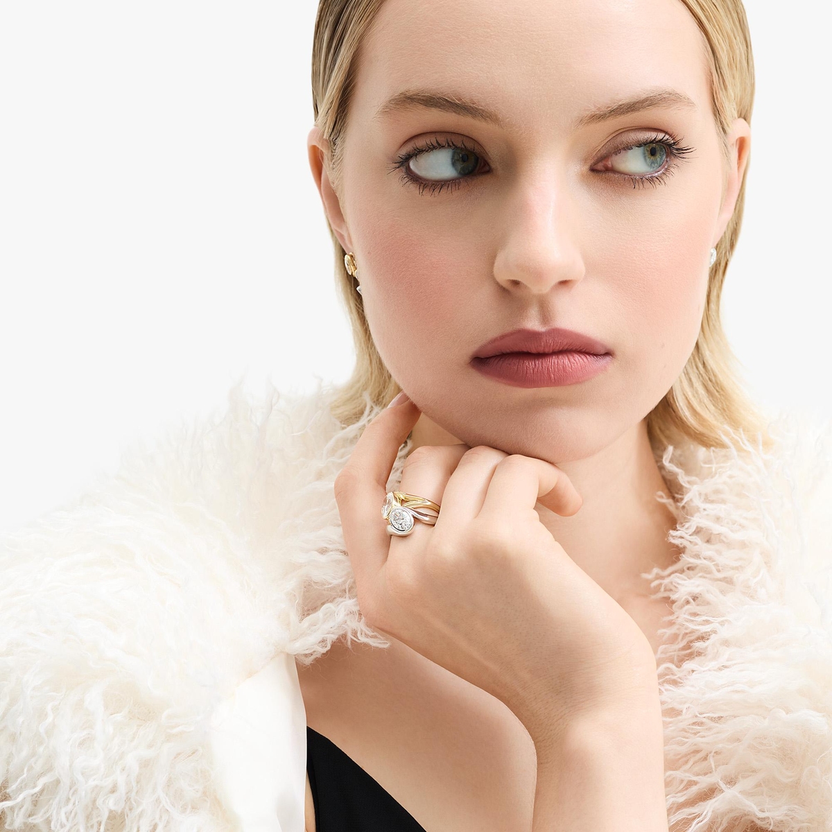 Pierścionek złoty Nuova