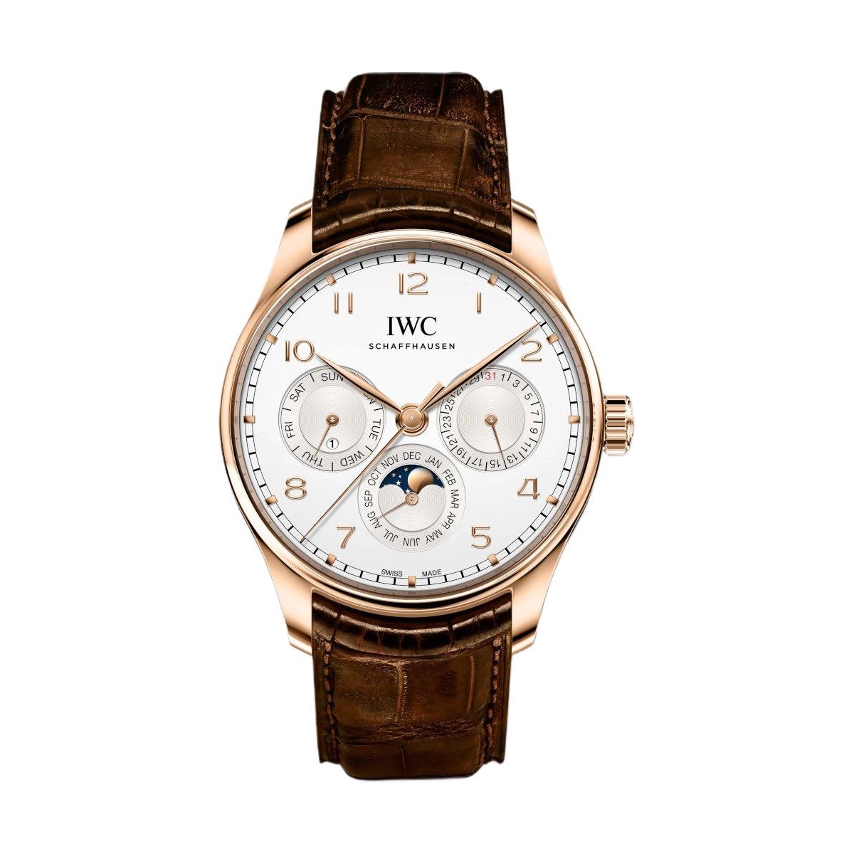 ZEGAREK IWC SCHAFFHAUSEN PORTUGIESER PERPETUAL CALENDAR 42