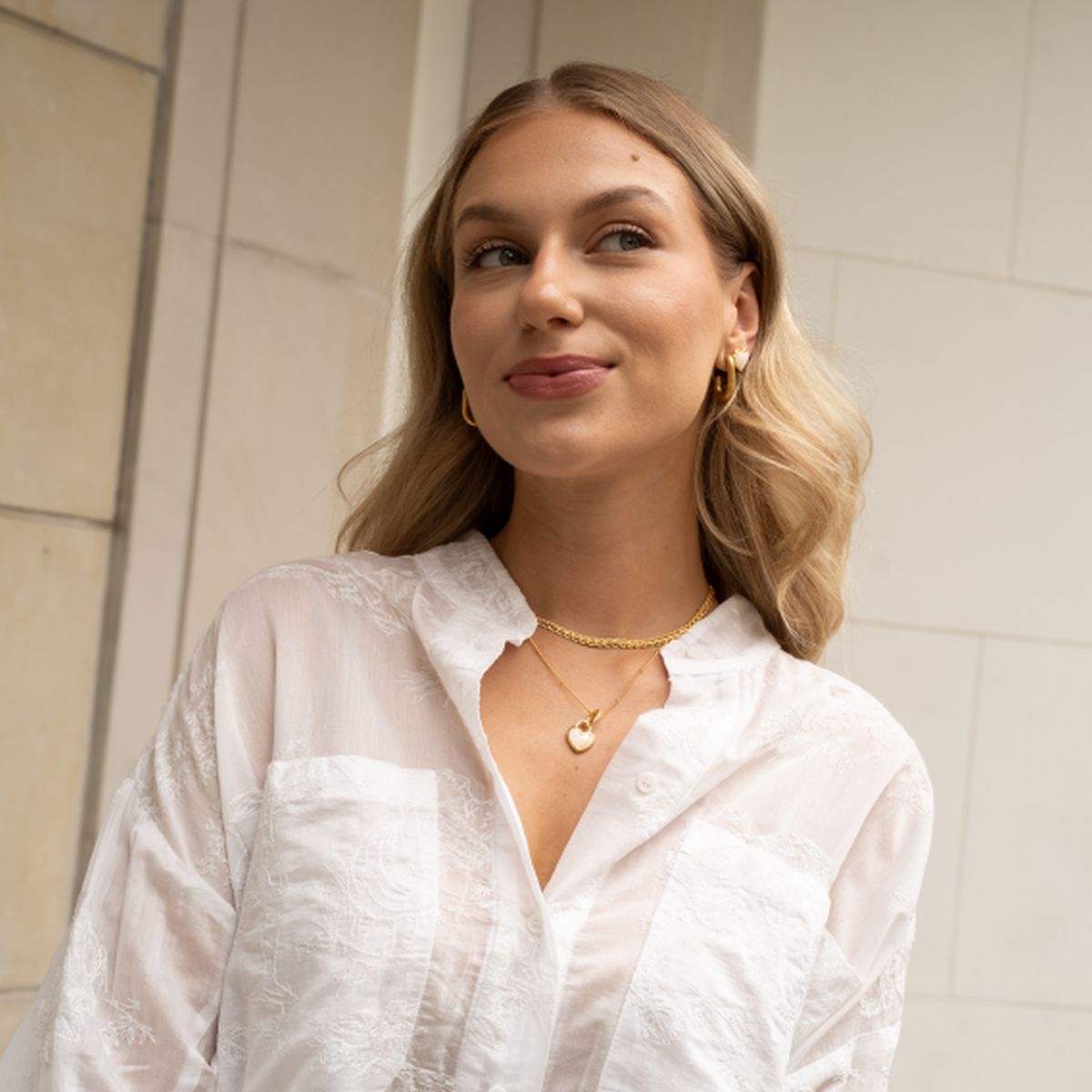 Naszyjnik pozłacany Picky Pica