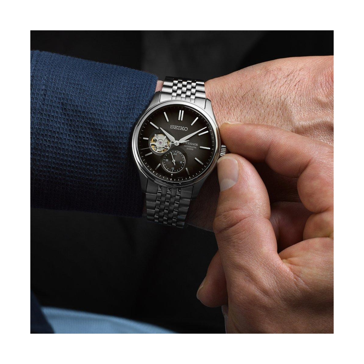 ZEGAREK SEIKO PRESAGE CLASSIC SERIES OPEN HEART