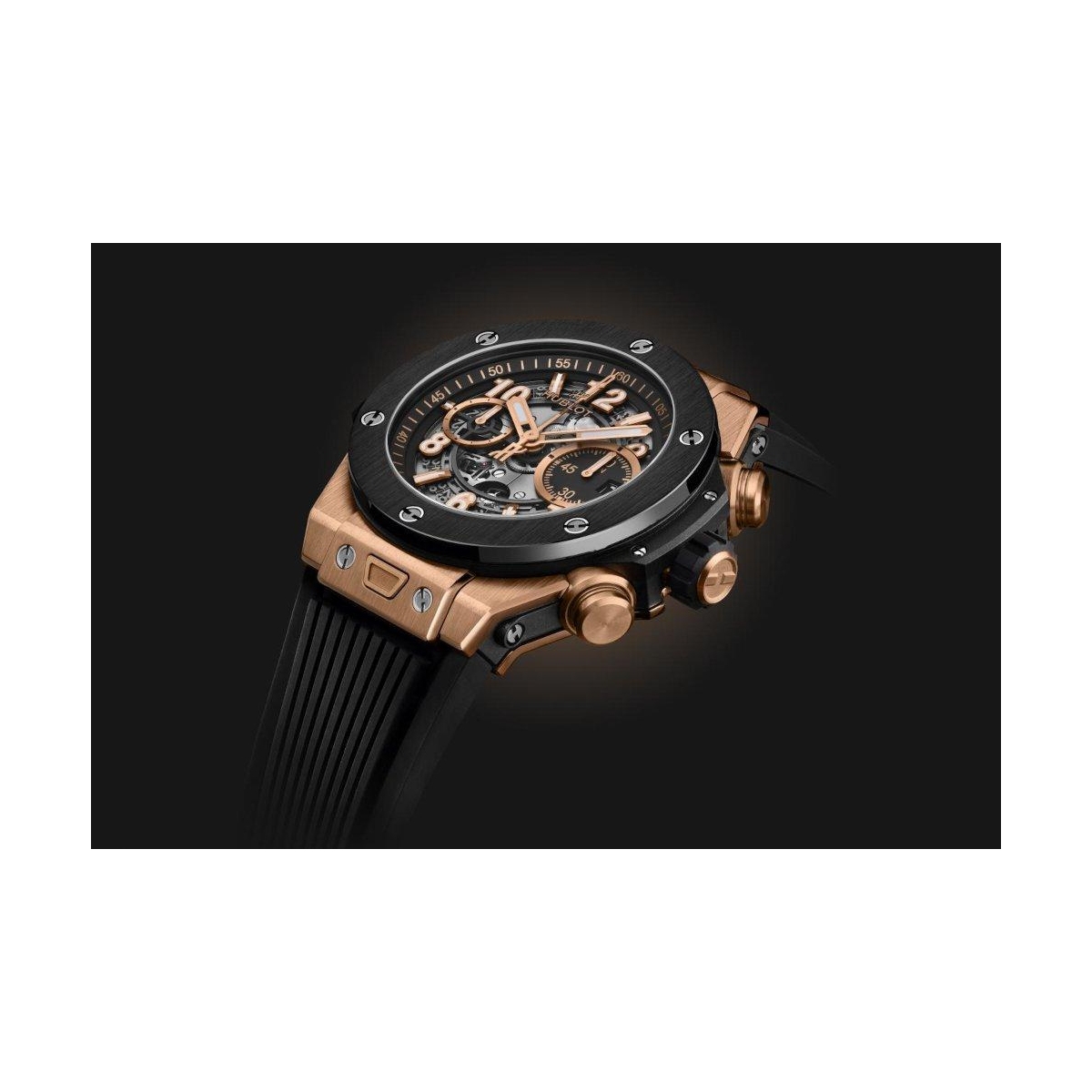 ZEGAREK HUBLOT BIG BANG UNICO KING GOLD CERAMIC