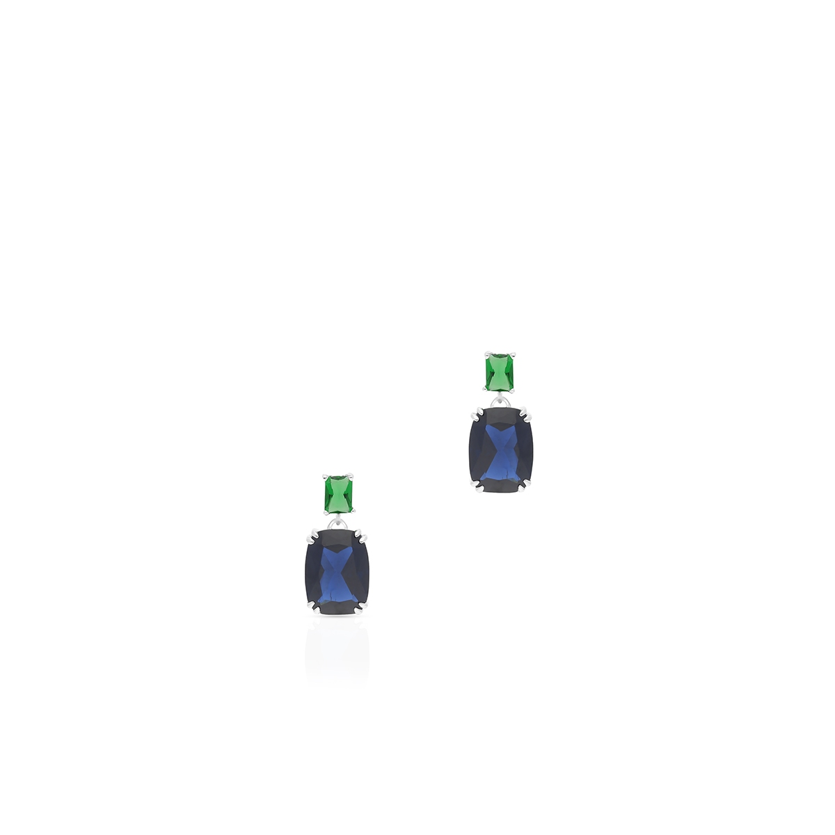 Kolczyki srebrne z cyrkoniami