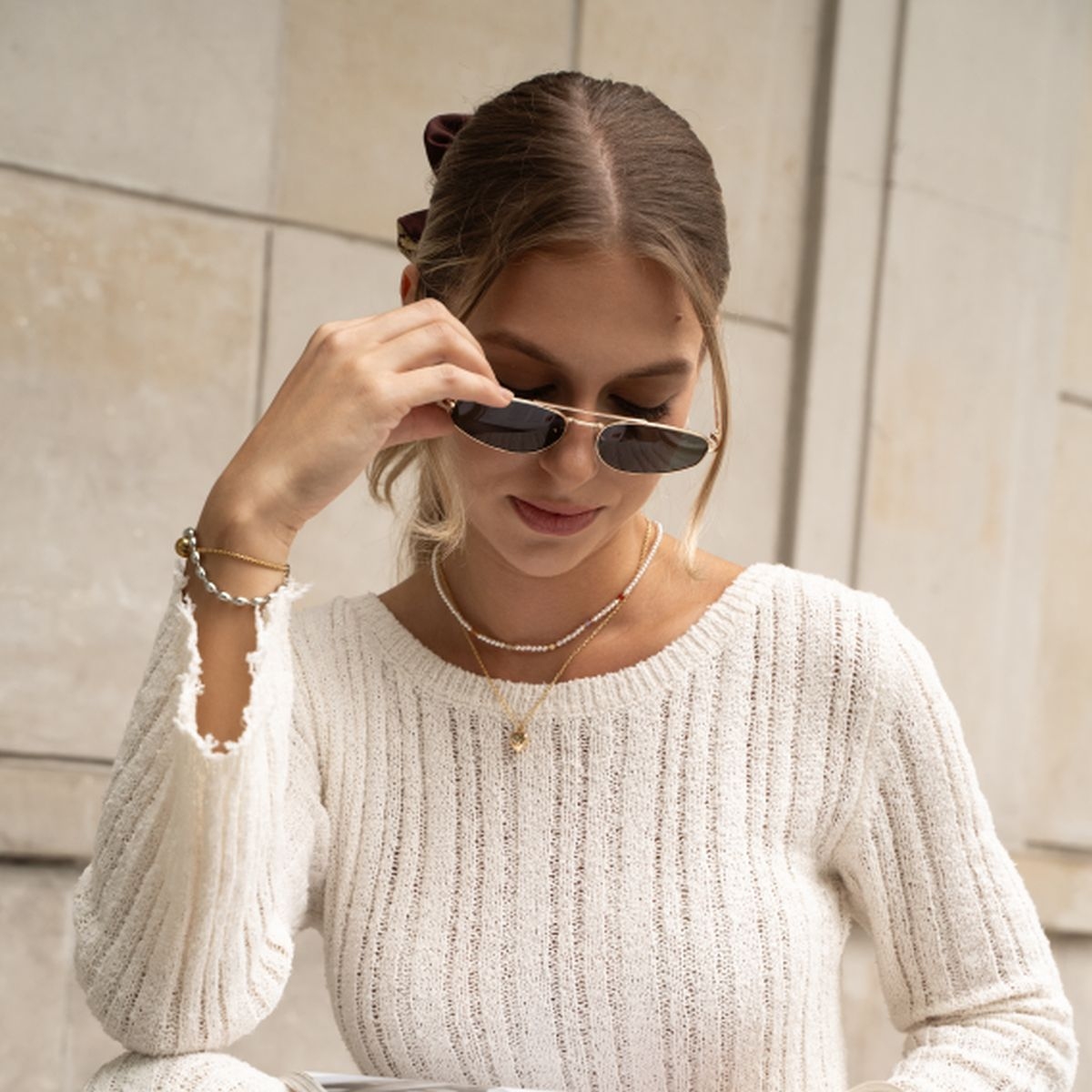 Naszyjnik z perłami Picky Pica