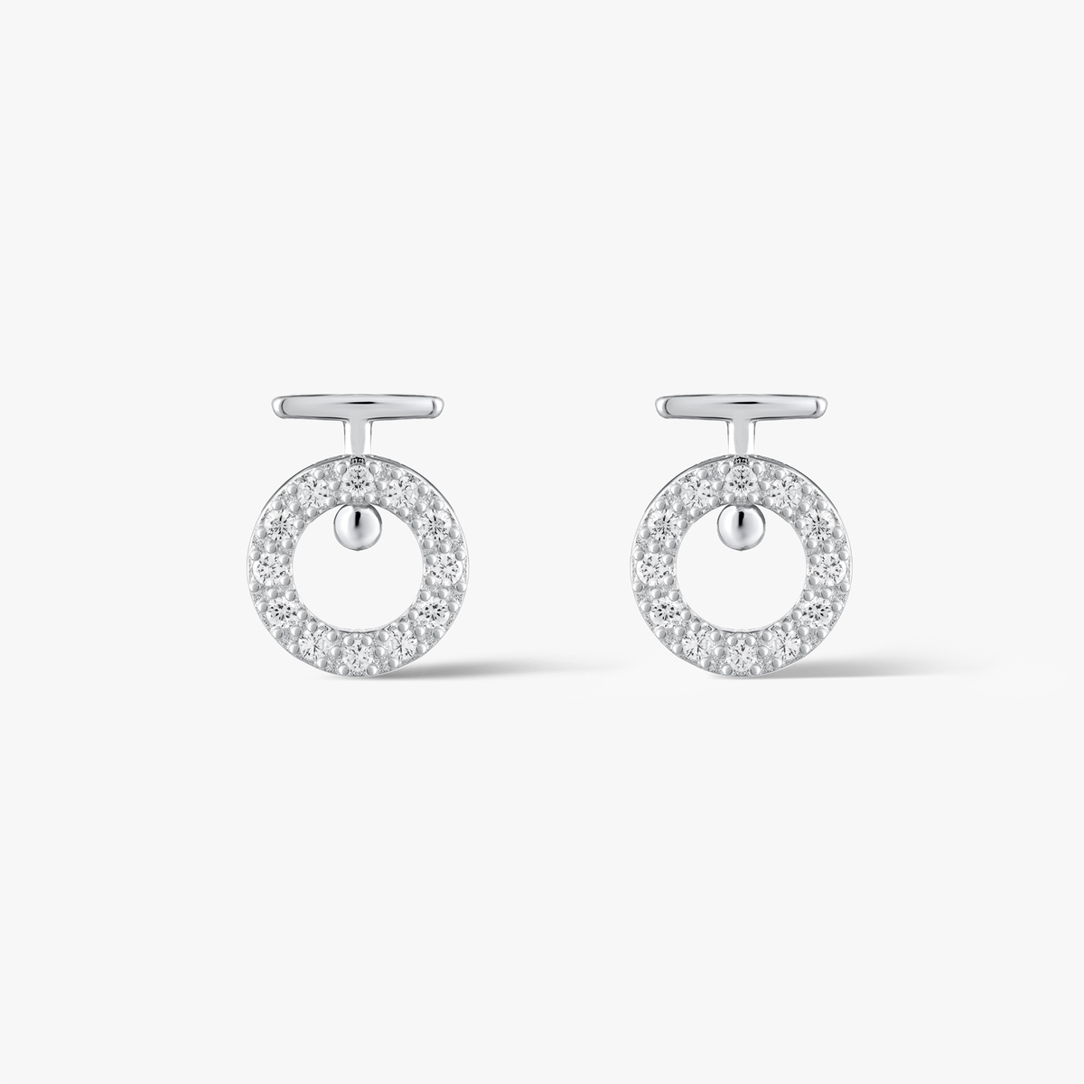 KOMPLET SREBRNE KÓŁKA