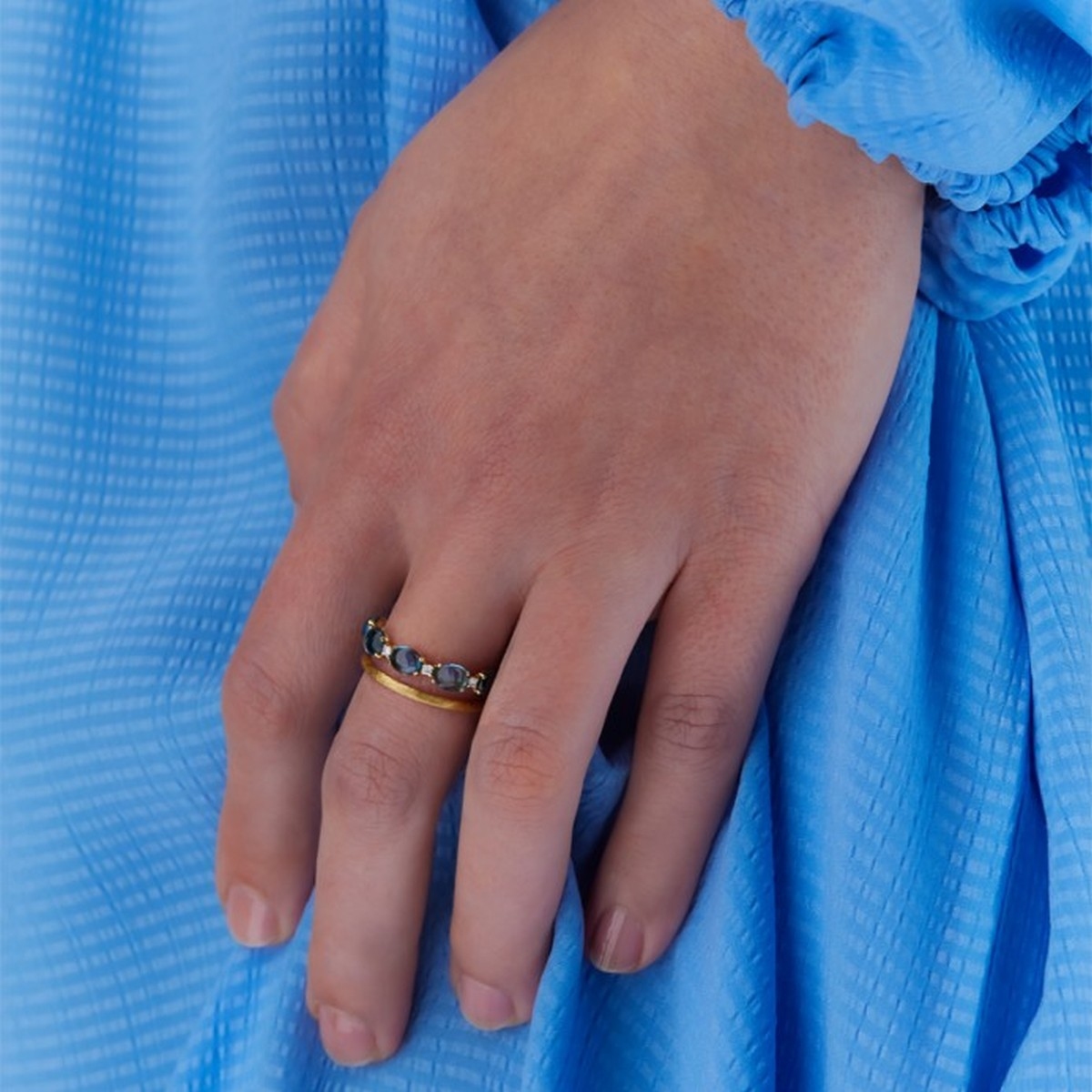 Pierścionek złoty Nanis