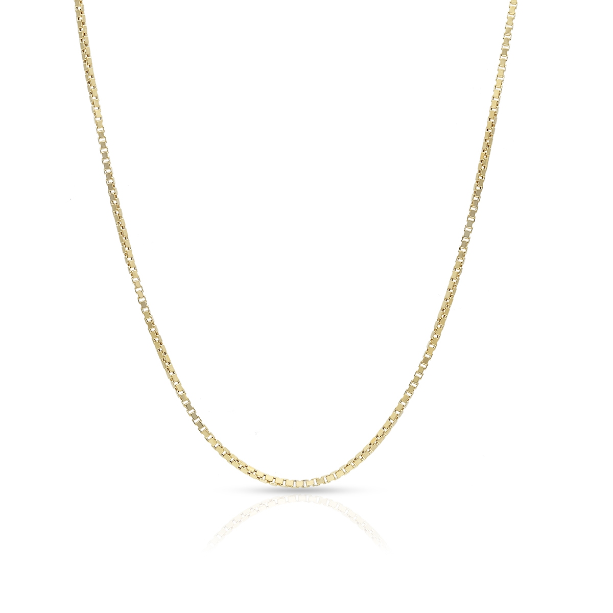 Łańcuszek złoty kostka