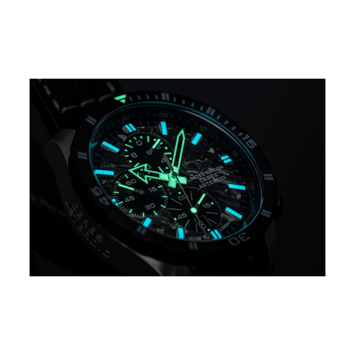 ZEGAREK VOSTOK EUROPE ALMAZ SPACE STATION CHRONO CERES ASTEROID SPECIAL EDITION
