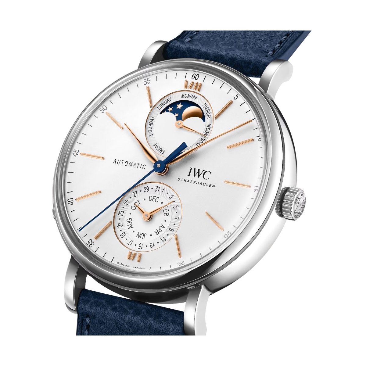 ZEGAREK IWC SCHAFFHAUSEN PORTOFINO COMPLETE CALENDAR