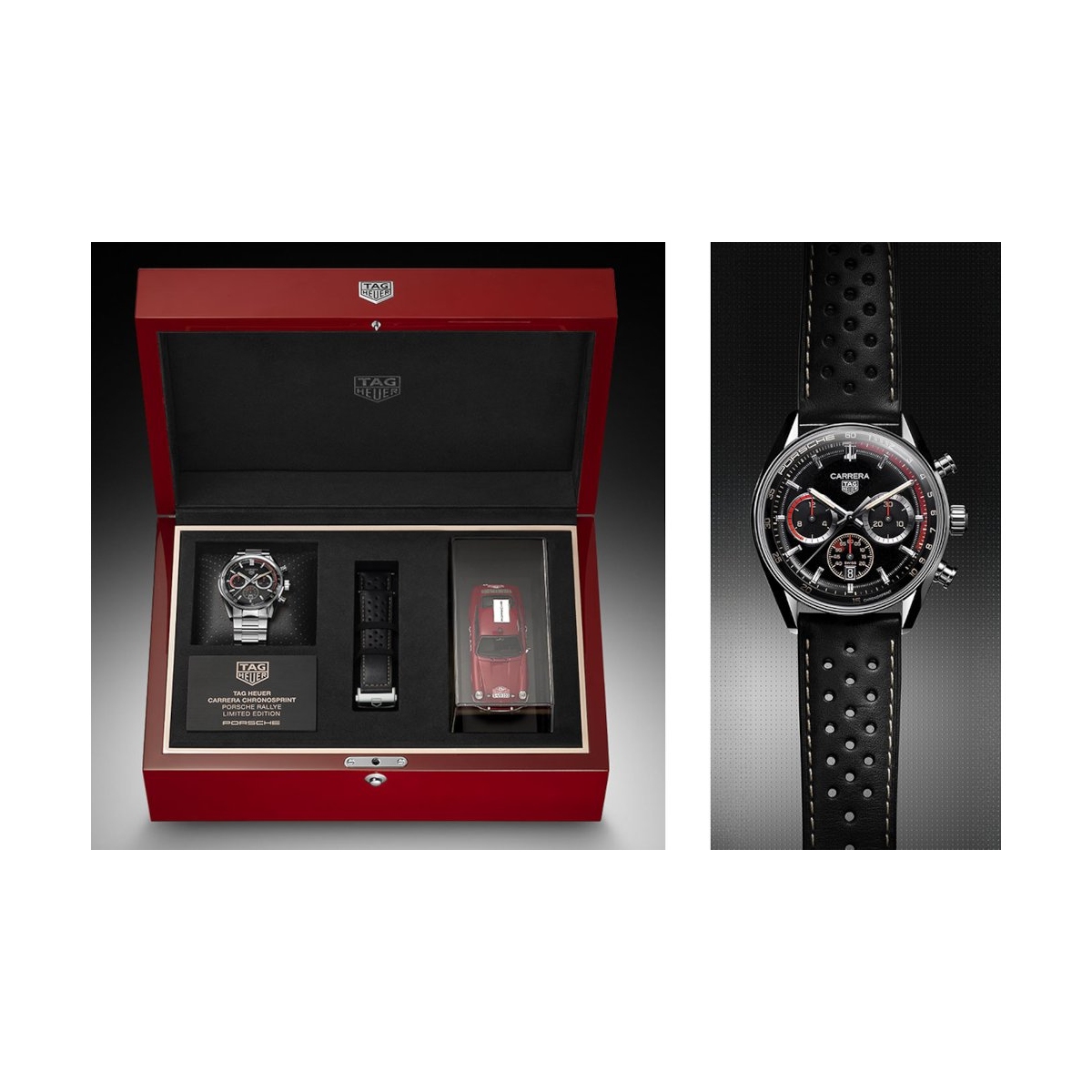 ZEGAREK TAG HEUER Carrera Chronosprint x Porsche Rallye