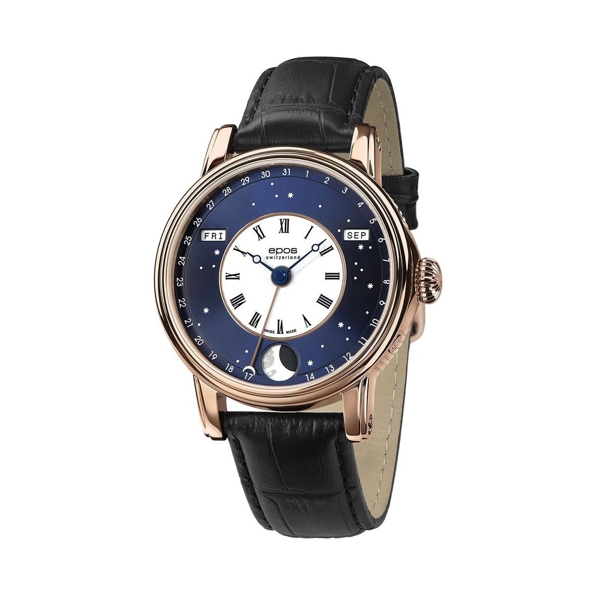 ZEGAREK EPOS ARTISTRY 3439 BM V-STYLE AUTOMATIC MOONPHASE