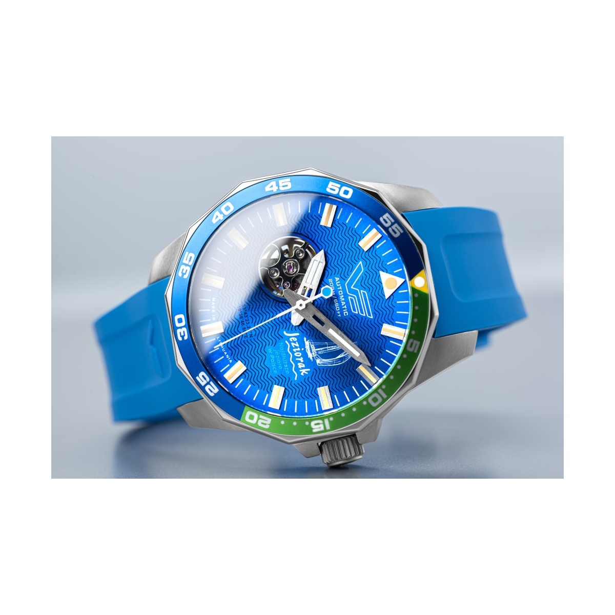 ZEGAREK VOSTOK EUROPE ROCKET N-1 MAZURY JEZIORO JEZIORAK LIMITED EDITION