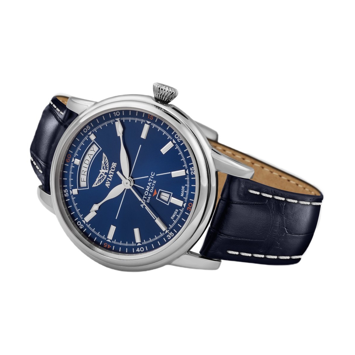 ZEGAREK AVIATOR DOUGLAS DAY-DATE AUTOMATIC