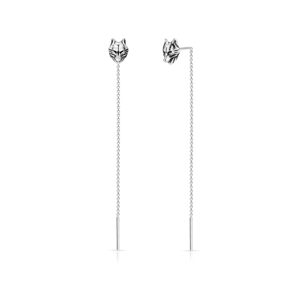 Kolczyki srebrne Freedom