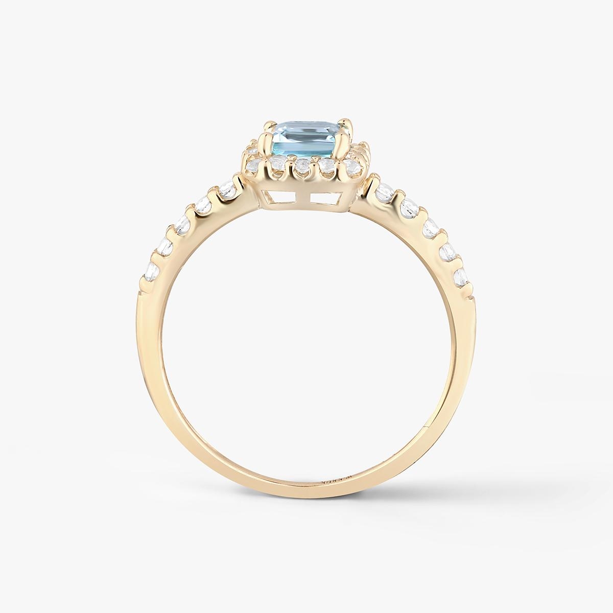 Pierścionek złoty Maria Antonina